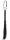 Beaded Cat-o-Nine Tails  Black