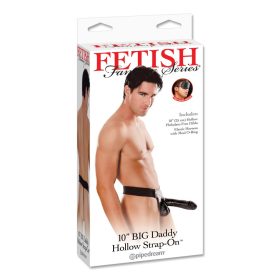 Big Daddy Hollow 10" Strap-on Schwarz
