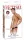 10" Hollow Strap-On  Light/Black
