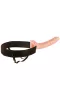 10" Hollow Strap-On  Light/Black