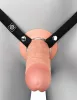 9" Silicone Hollow Strap-On Dual Density