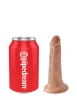 5" Cock  Tan