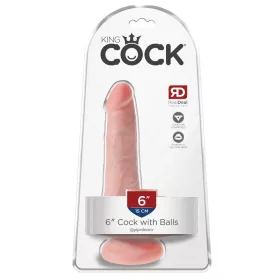 6" Cock with Balls  Light