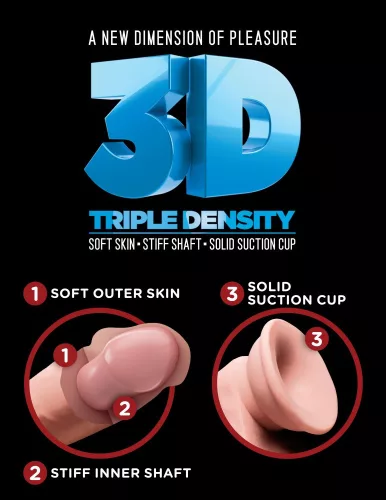 6" Triple Density Cock Light