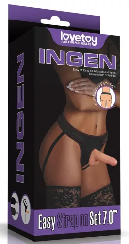 Easy Strapon Belt Dildo 12,5 x 4 cm