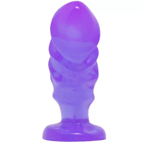 BAILE - UNISEX ANÁLIS DUGÓ LILA TAPADÓCSPAGYAL