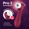 Pro 2 Generation 3 mit Liquid Air Weinrot