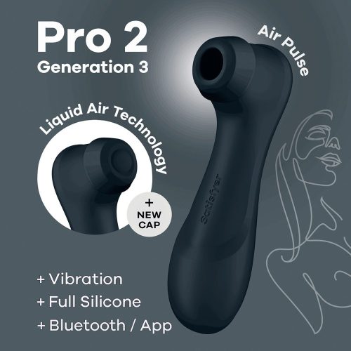 Pro 2 Generation 3 mit Liquid Air Black Bluetooth/App