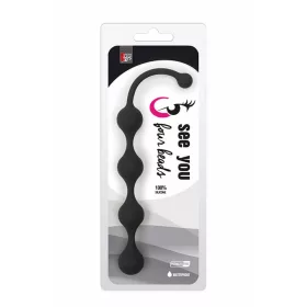 See You Four Beads Anal Black