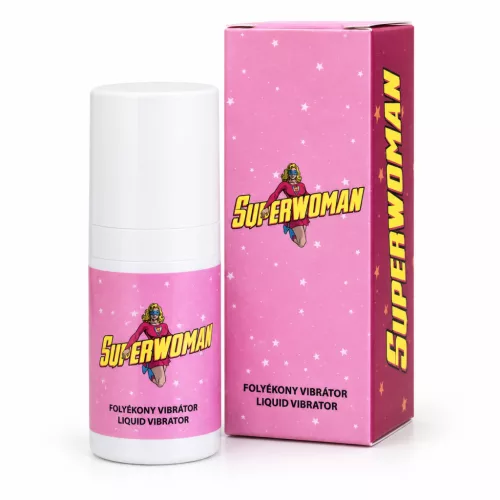 Superwoman folyékony vibrátor – stimuláló és hidratáló gél 15 ml