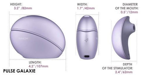 Pulse Galaxie Metallisches Flieder