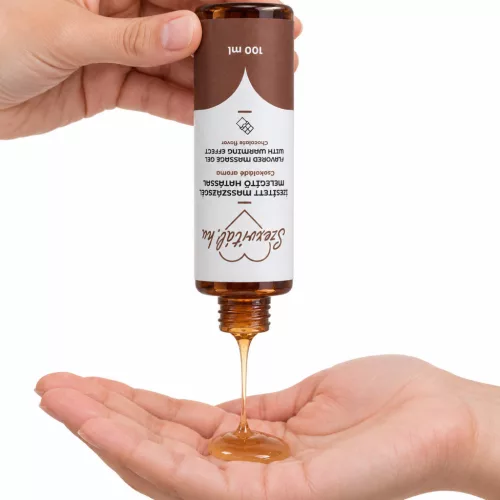 Szexvitál Csokoládés, melegítő hatású masszázsgél – 100 ml