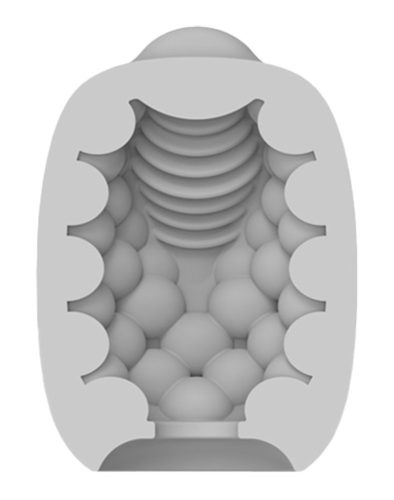 VIBEGGS – Blow Misty – Vibrierende Masturbationshülle – Weiß