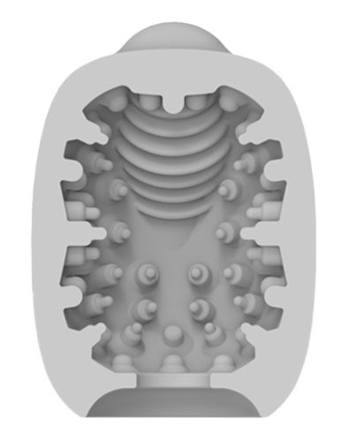 VIBEGGS – Naughty Nubs – Vibrierende Masturbationshülle – Weiß