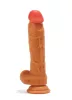 X-MEN 8,4 Zoll Doppelschicht-Dildo Brown_B0O50_1