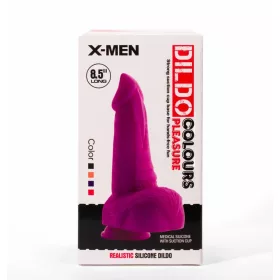 X-MEN 8,5" Dildo Farben Pleasure Schwarz 5
