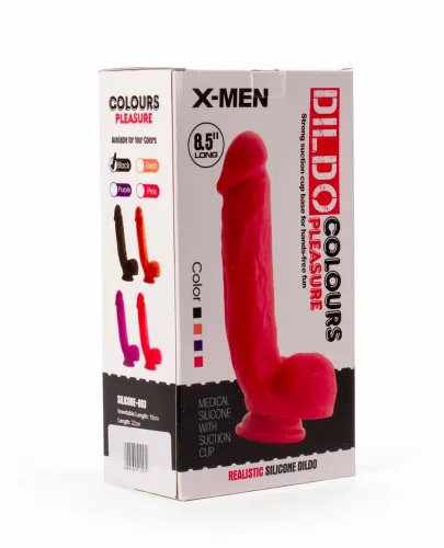 X-MEN 8,5" Dildo färbt Lustfleisch 3_B15O50_1